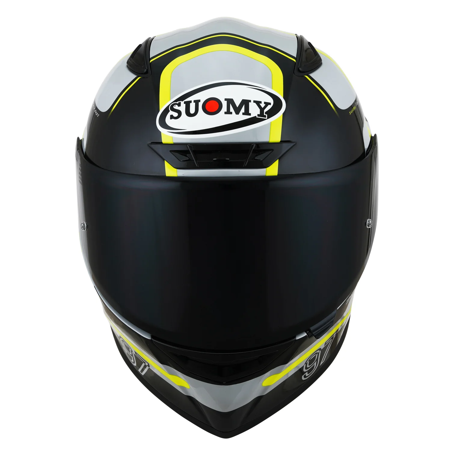 Suomy Track-1 Helmet - 97 Grey/Yellow