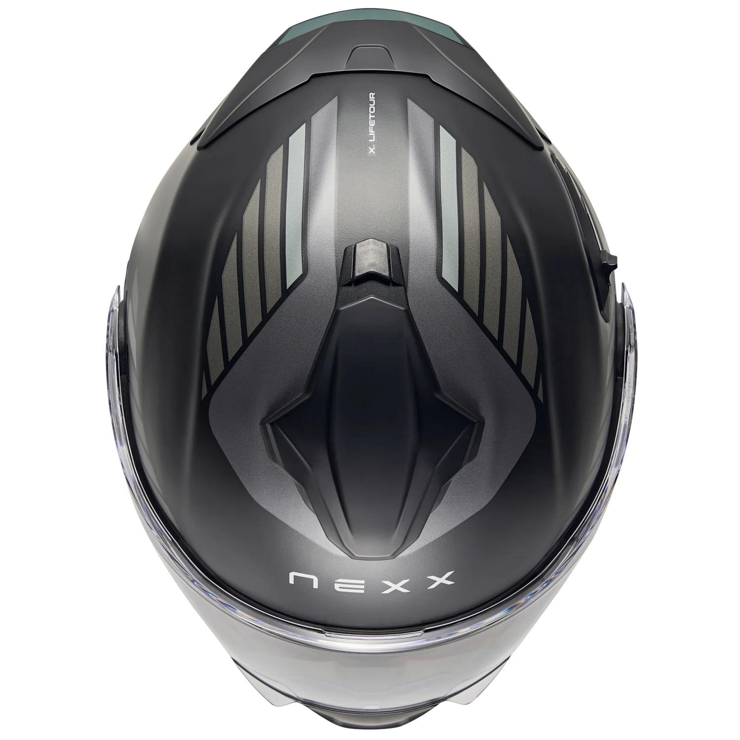 Nexx X.Lifetour Globe Modular Helmet - Matte Black/Gray