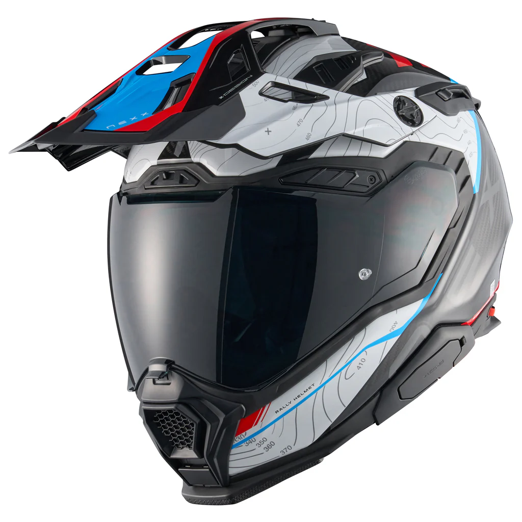 Nexx X.WED3 Furka Carbon Helmet - Red/Blue