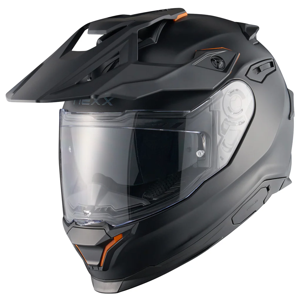 Nexx Y.Travl Plain Adventure Helmet - Matte Black
