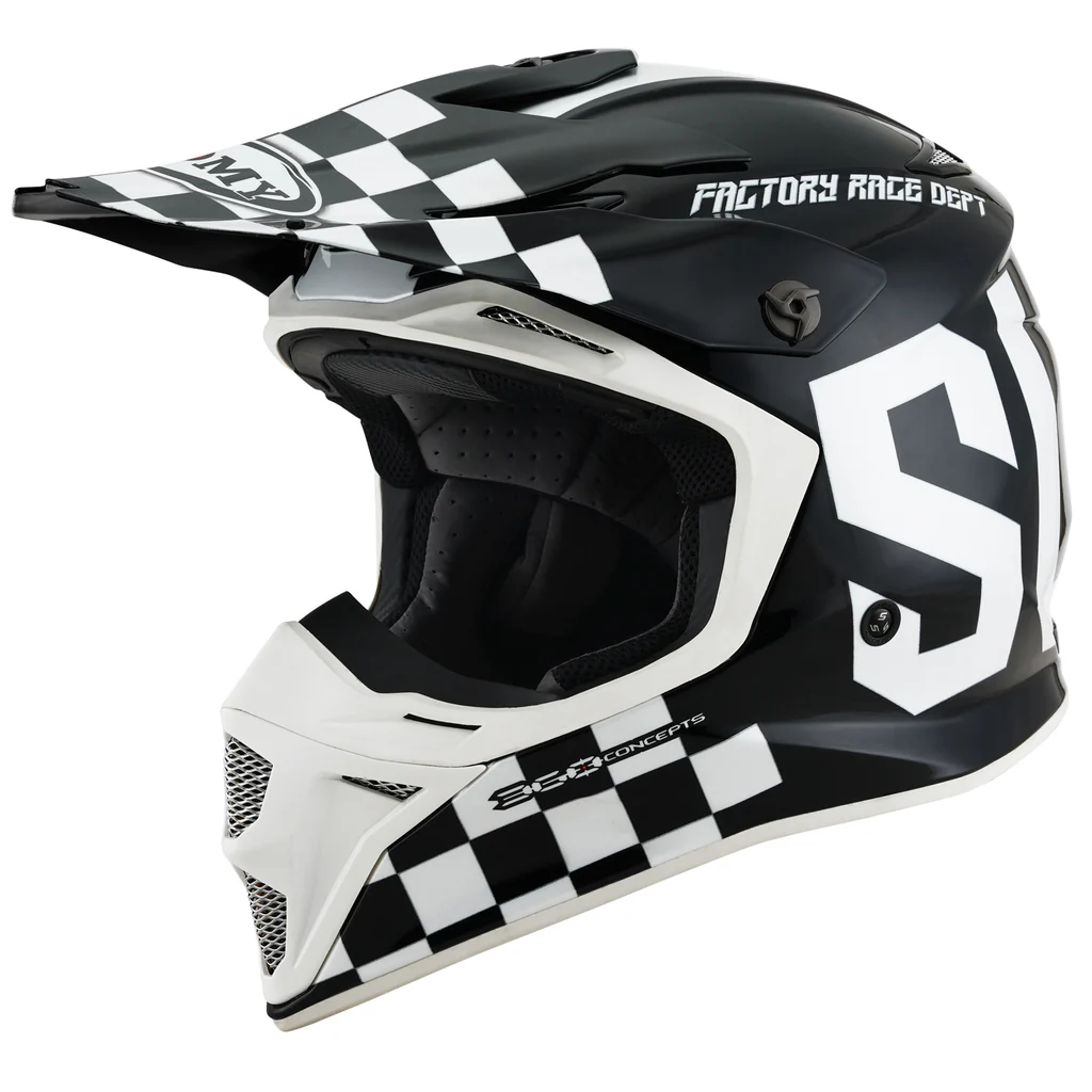 Suomy MX Speed Off-Road Helmet - Master Black/White