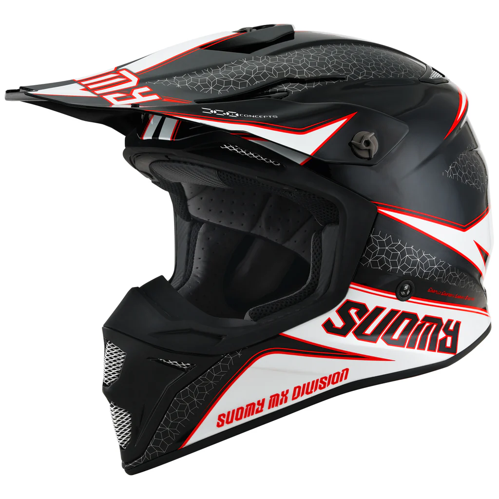 Suomy MX Speed Off-Road Helmet - Transition Black/White