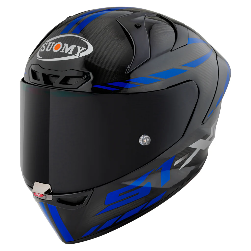Suomy S1-XR GP Helmet Carbon Hyper Blue