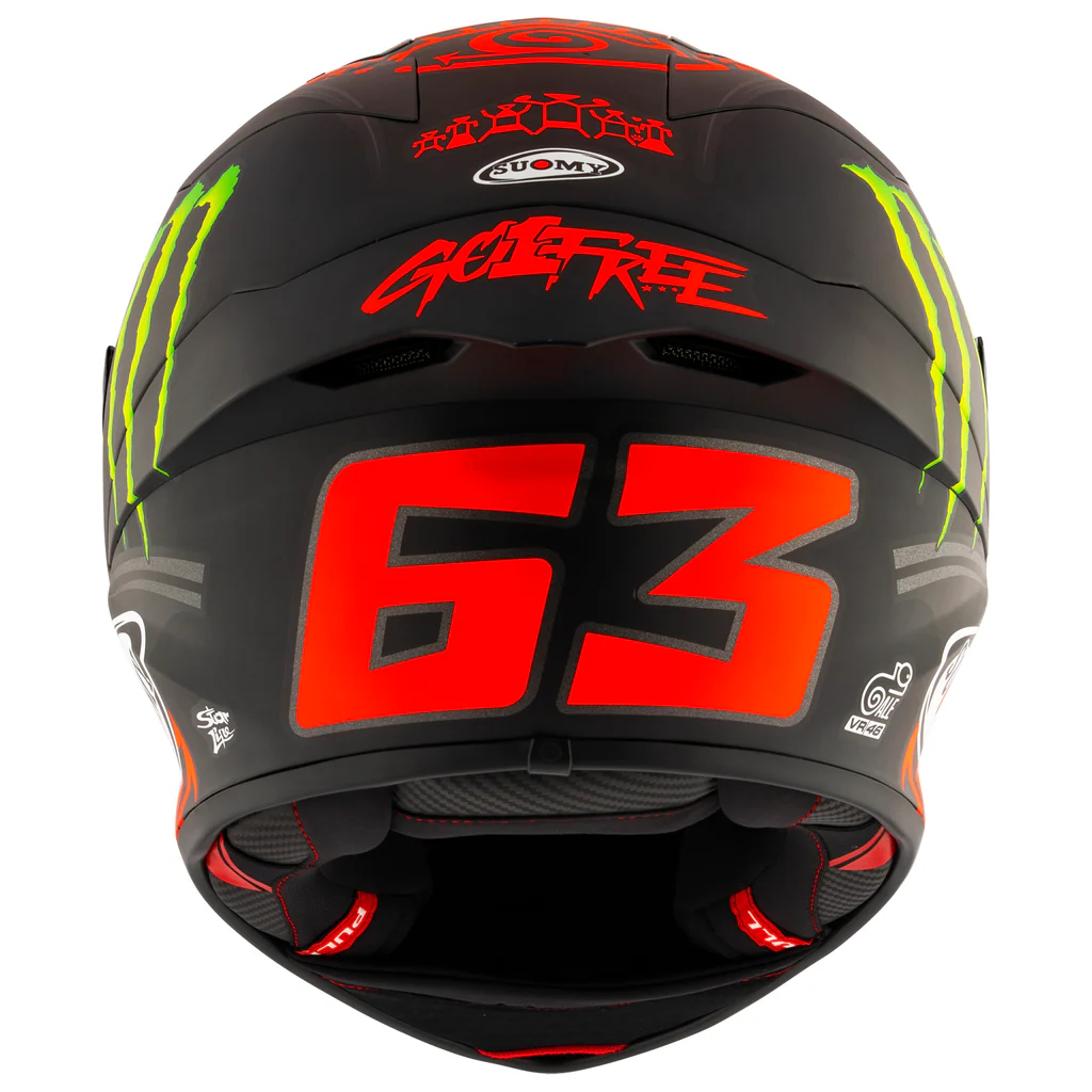 Suomy S1-XR GP Helmet - Bagnaia MONSTER 2024 Replica