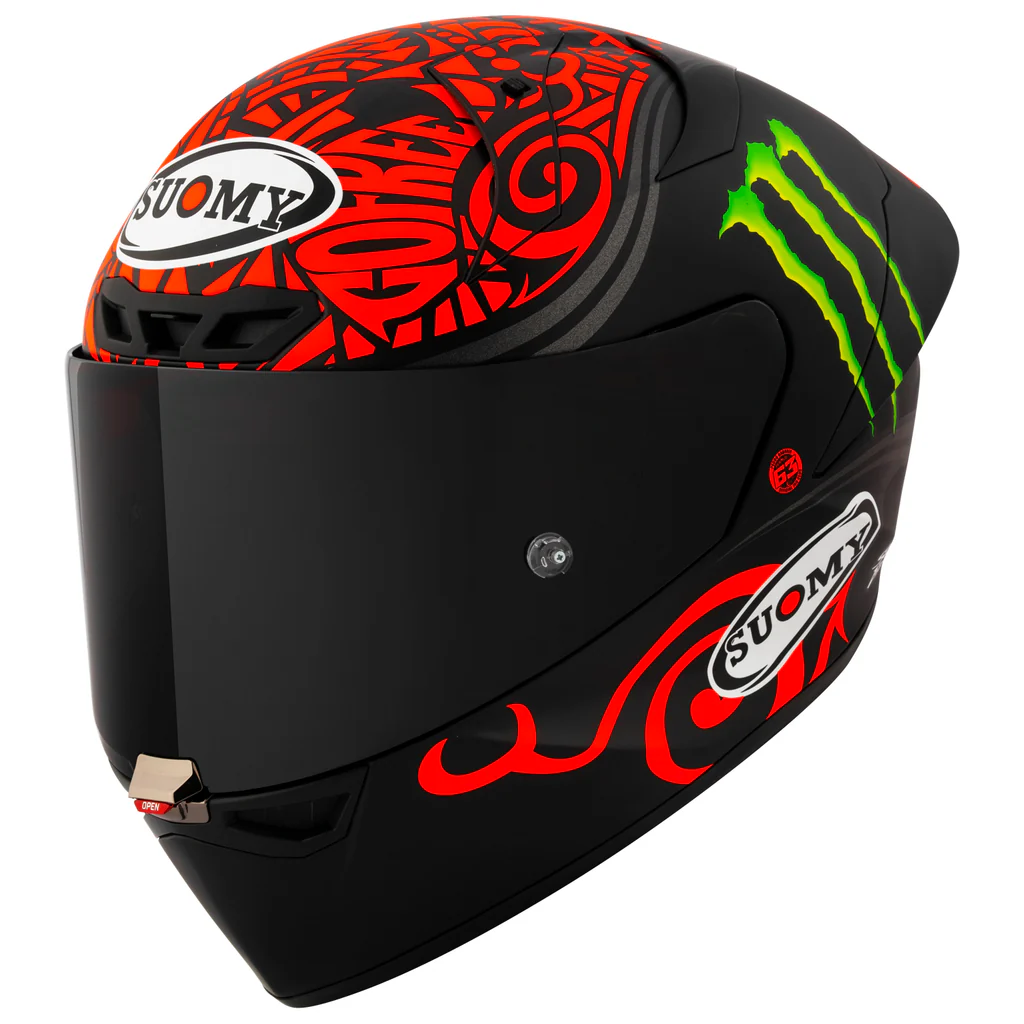 Suomy S1-XR GP Helmet - Bagnaia MONSTER 2024 Replica