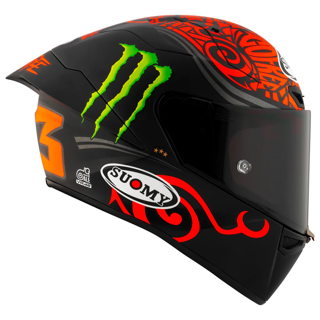 Suomy S1-XR GP Helmet - Bagnaia MONSTER 2024 Replica