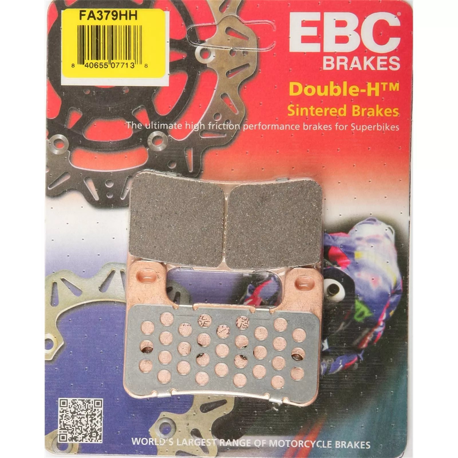 EBC Front Brake Pads, Sintered Metal - FA379HH