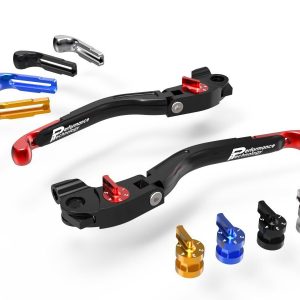 Ducati Scrambler Brake/Clutch Levers - LEA03 DBK