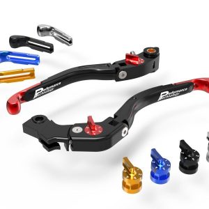 Ducati Super Sport 936/Scrambler Brake & Clutch Levers - LEA09 DBK