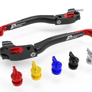 Ducati DesertX/Scrambler 1100 Brake & Clutch Levers - LEA21 DBK