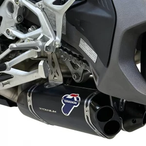 2025 Panigale V4/Streetfighter V4 Termignoni Black Edition Slip-ons - D23509440INA