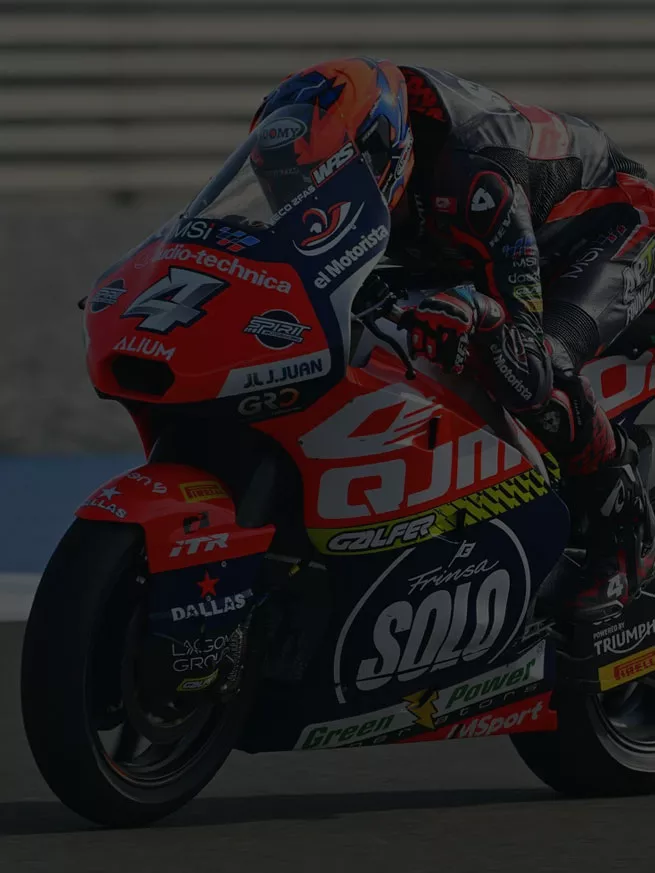 PeccoBagnaia rider Suomy 1